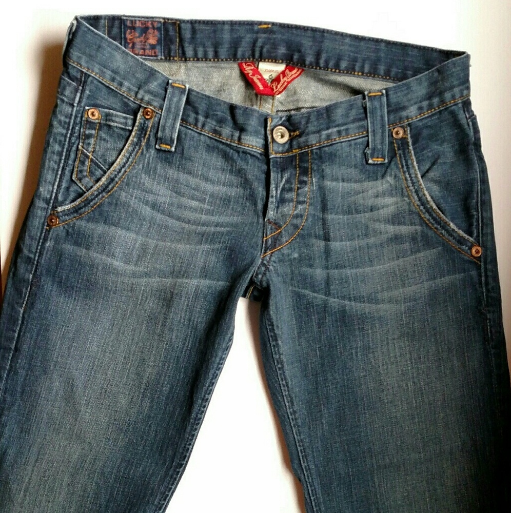 Lucky Brand by Gene Montesano Cutoff Capri sz 6/28